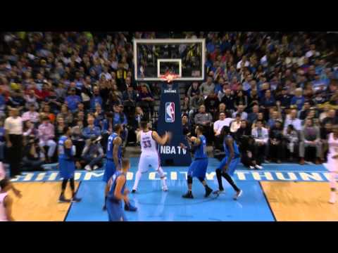 Mitch McGary Slams Home the Tip from Tyson Chandler