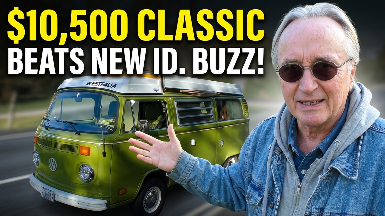 Why This $10,500 1978 Volkswagen Westfalia Crushes the New VW ID. Buzz!