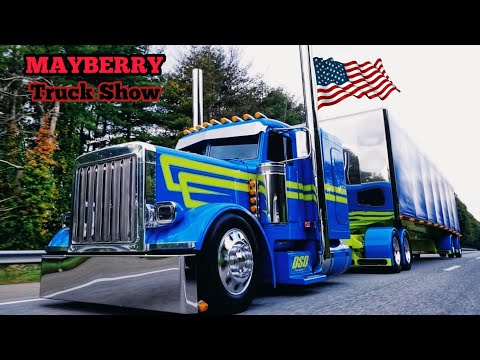 Best of MAYBERRY TRUCK SHOW_ American Custom Big Rig Trucks 2022_4K