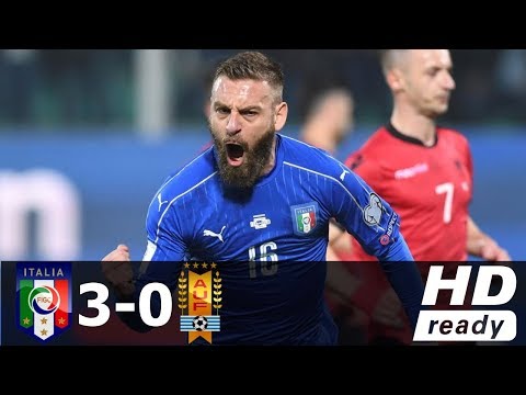 Italy [3] vs [0] Uruguay | All Goals & Highlights - International Friendly 07/06/2017 HD