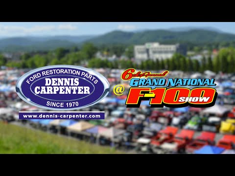 Dennis Carpenters at the 2023 Grand National F-100 show in Pigeon Forge Tennessee