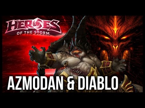 The Great Evils: Dunk Edition | Azmodan & Diablo Gameplay - Heroes of the Storm