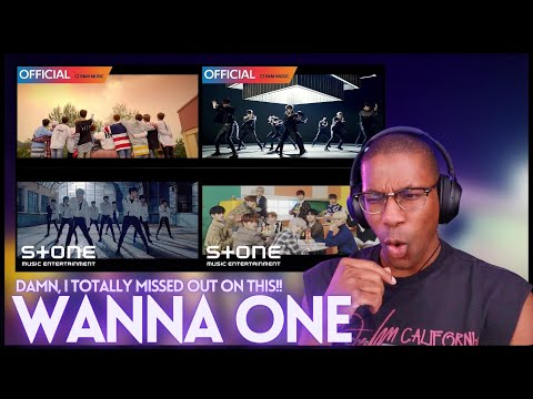WANNA ONE | 'Energetic', 'Boomerang', 'Light', 'Spring Breeze' MV REACTION | AMAZING!!