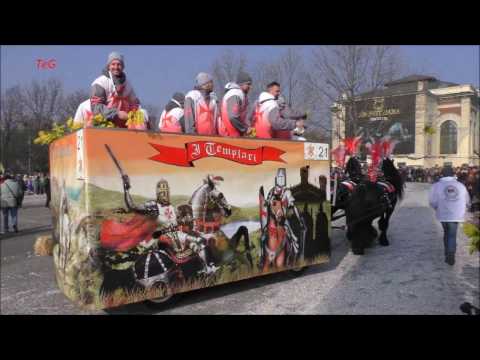 I Templari carro da getto - Carnevale Ivrea 2017