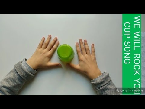 We Will Rock You theme Cup Song Tutorial