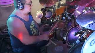 Drum Cover ZZ Top Dipping Low In The Lap of Luxury Drums Drummer Drumming Dippin