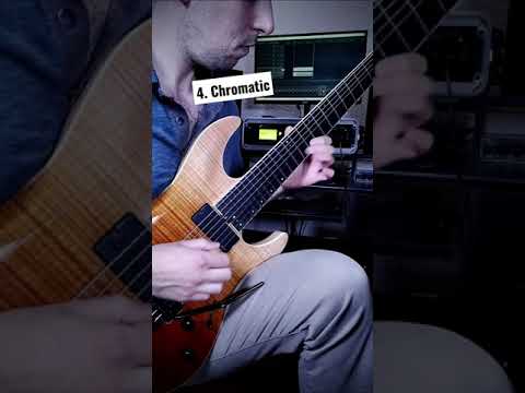 The 4 Darkest Scales You MUST Know! #guitar #guitarist #shorts #metal #guitarsolo #guitarlesson