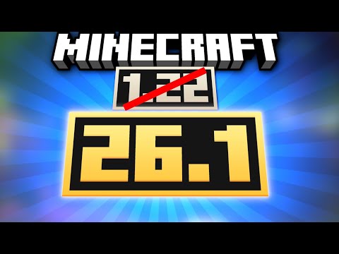 Fini Minecraft 1.22, se sera la 26.1 !