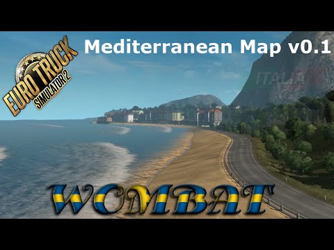 ETS2 1.36 - Introduction to the Mediterranean Map v0.1