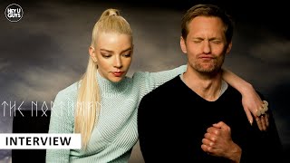 The Northman - Anya Taylor-Joy & Alexander Skarsgård on vanity-free performances & harsh conditions video