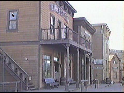 Old Tucson Studios before 1995 fire