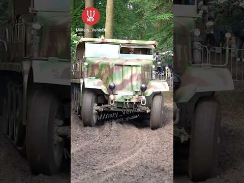 Big, Bigger, Biggest in Mud 💪🔥 #military #vehicles #ww2 #wwii #army #wehrmacht #automobile #war