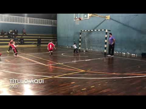 Gols do seu primeiro e segundo jogo no Futsal Sub6 Liga de Piracicaba