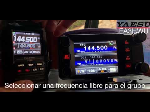 EA3HWU  FTM400-FT3D como enviar una foto vía radio GM digital.