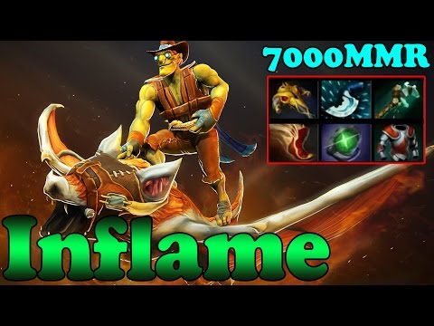 Dota 2 - Inflame 7000 MMR Plays Batrider Vol 1 - Gameplay!