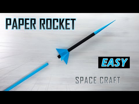 🚀 Build a PAPER ROCKET That Really Flies!