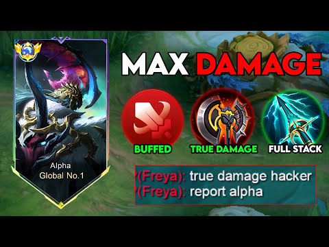 KETIKA ALPHA MENYALAHGUNAKAN EMBLEM KERUSAKAN MAKSIMUM BARU INI DAN BUILD 2025