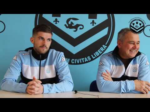 Saison 2018-2019 J21 - Avant-match / Tours FC - US Avranches MSM / Michel Estevan - Corentin Jacob