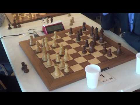 GM Sveshnikov Evgeny -  GM Neiksans Arturs, Sicilian Defence 2.c3, Tal Memorial, Rapid chess PART I