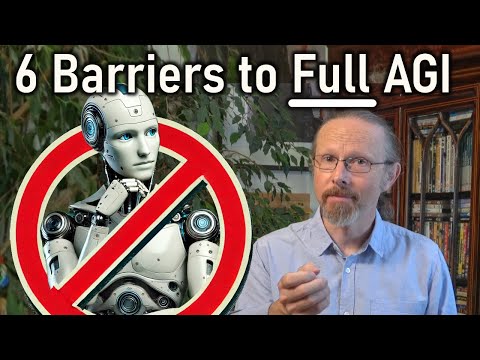 Why full, human level AGI won't happen anytime soon