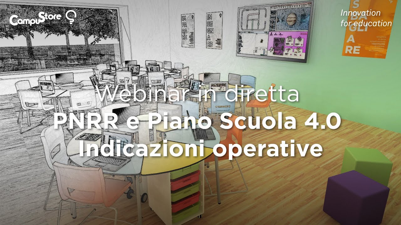 Webinar Bando PNRR Piano Scuola 4.0 - Indicazioni Operative