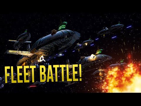 DROID FLEET vs NEW REPUBLIC! - STAR WARS Empire at War [Yoden Mod]