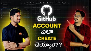 How to Create Git Hub Account | Github in Telugu