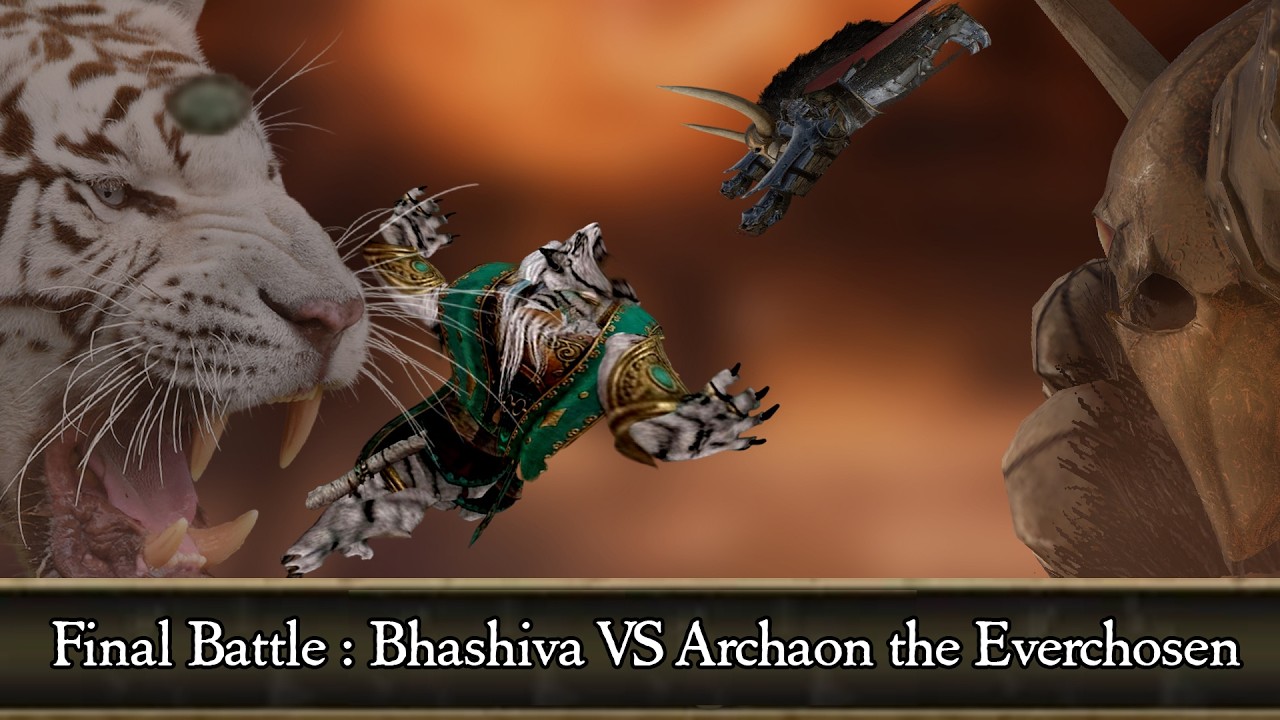 Bhashiva's Final Quest Battle Against Archaon &  Bhashiva Campaign Ending Cutscene Leak