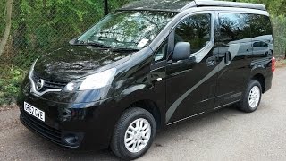 preview picture of video 'Nissan NV200 CamperCar VW Campervan Camper van Surf Bus Pop Compact Small UK'