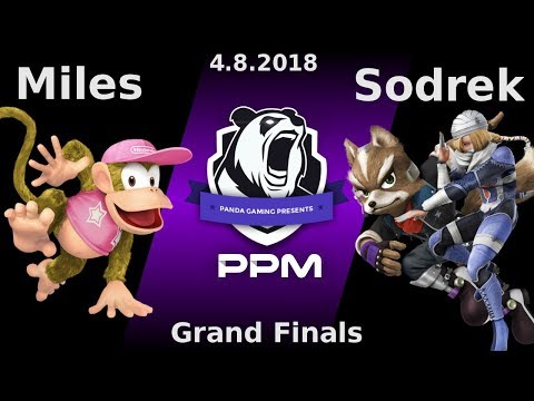 Big PPM 9 - Miles (Diddy Kong) Vs. Sodrek (Fox, Shiek) - Grand Finals