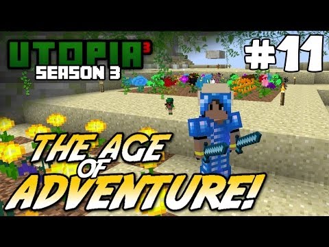 Utopia³: Age Of Adventure 1.7.2 Modpack - Part 11 - New Botania Rods And Blaze Hunting
