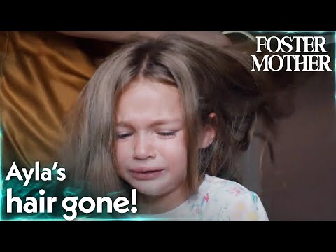 Ozlem cuts Ayla's hair out of anger!😮- Episode 1 | Foster Mother English