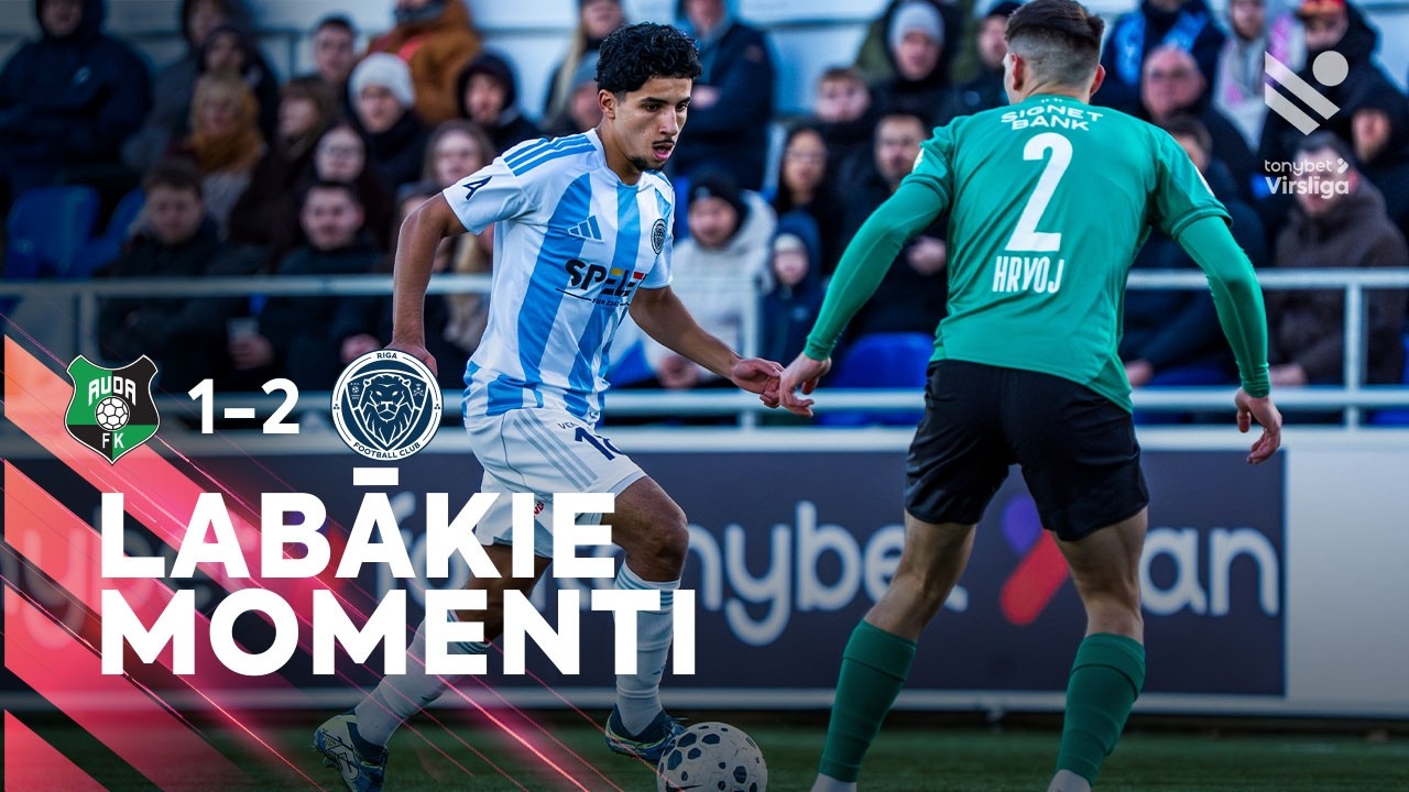 FK Auda vs Riga Highlights