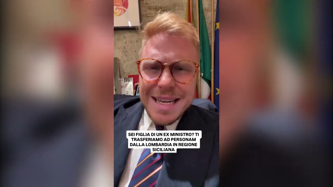 LA VARDERA: "FIGLIA DI EX MINISTRO? TI TRASFERIAMO AD PERSONAM DALLA LOMBARDIA IN REGIONE SICILIANA"