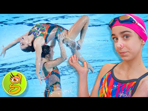MI PRIMERA COMPETICIÓN de NATACIÓN SINCRONIZADA