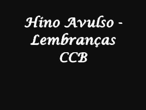 HINO AVULSO LEMBRANÇAS - CCB