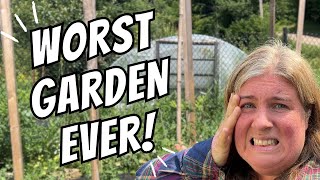 The Worst August Garden Tour Ever!