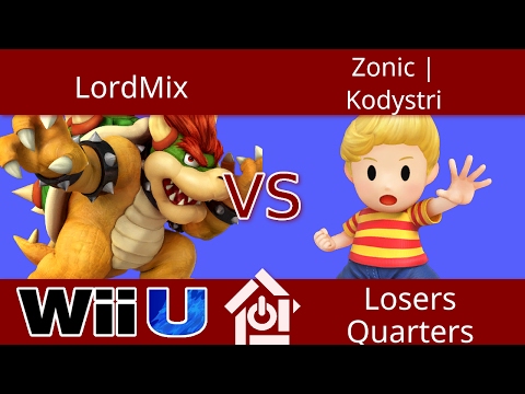 Gwinnett Brawl 2/11/2017 - LordMix (Bowser) vs Zonic | Kodystri (Lucas) - Smash 4 Losers Quarters