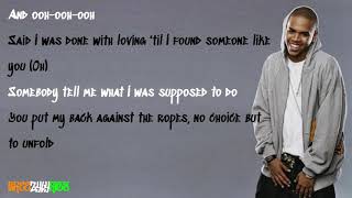 Chris Brown - Winner [LYRIC VIDEO]