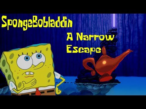 SpongeBobladdin Part 11 - A Narrow Escape