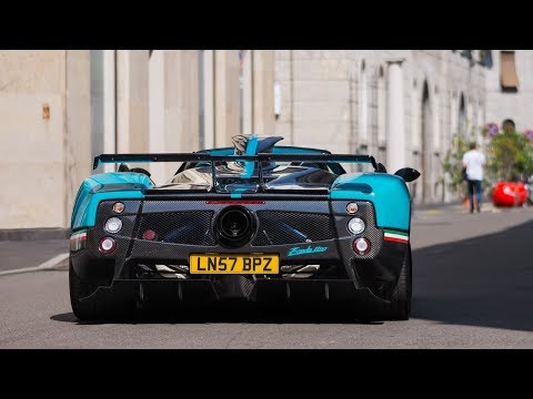 Pagani Raduno 2018 : Zonda Uno, 760 Viola, Huayra BC's,...