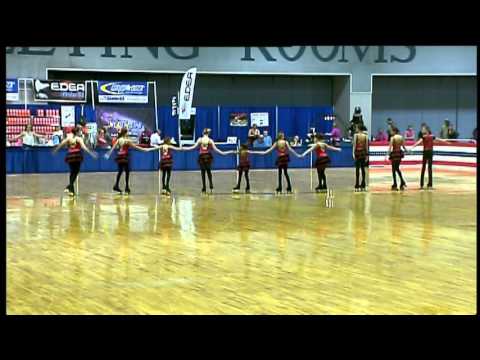2015 US Roller Nationals - Jr Precision Team Final -  Reflections Precision Team