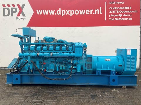 DPX Power: Mitsubishi S16NPTA - 1.000 kVA Generator Set - DPX-12338