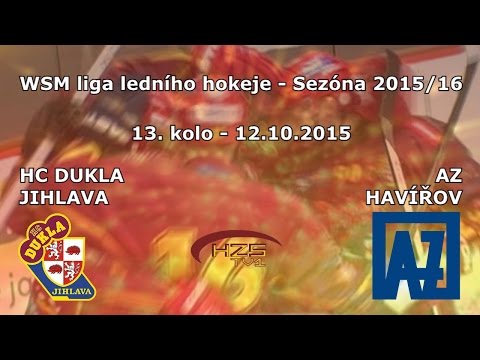 13. kolo (12.10.2015) Dukla Jihlava - AZ Havířov
