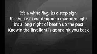 Eric Church - It&#39;s Over When It&#39;s Over with Lyrics