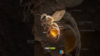 How Bees Actually Make Honey — Step by Step 🐝🍯