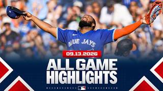 Highlights from ALL GAMES on 9/12 (Vladimir Guerrero Jr. has homered in Toronto and MORE!)