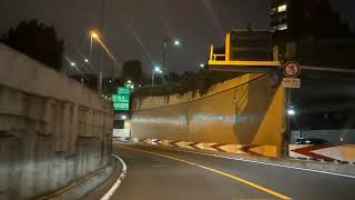 4K Tokyo Expressway Night Drive 首都高速ドライブ 平和島PA 辰巳PA 2025