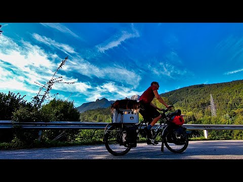 Mit Rad und Hund über die Alpen. Tag 5&6. Wir erreichen das Ziel!