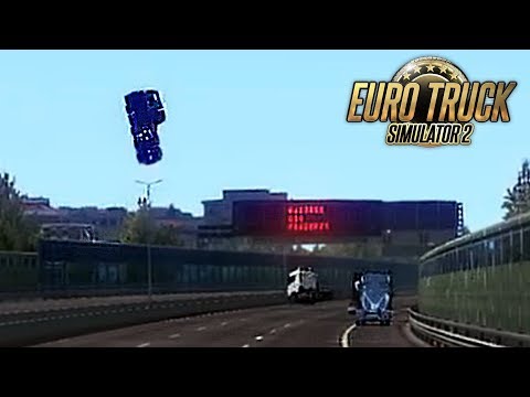 CAMION VOLANTE - EURO TRUCK SIMULATOR 2 GAMEPLAY ITA